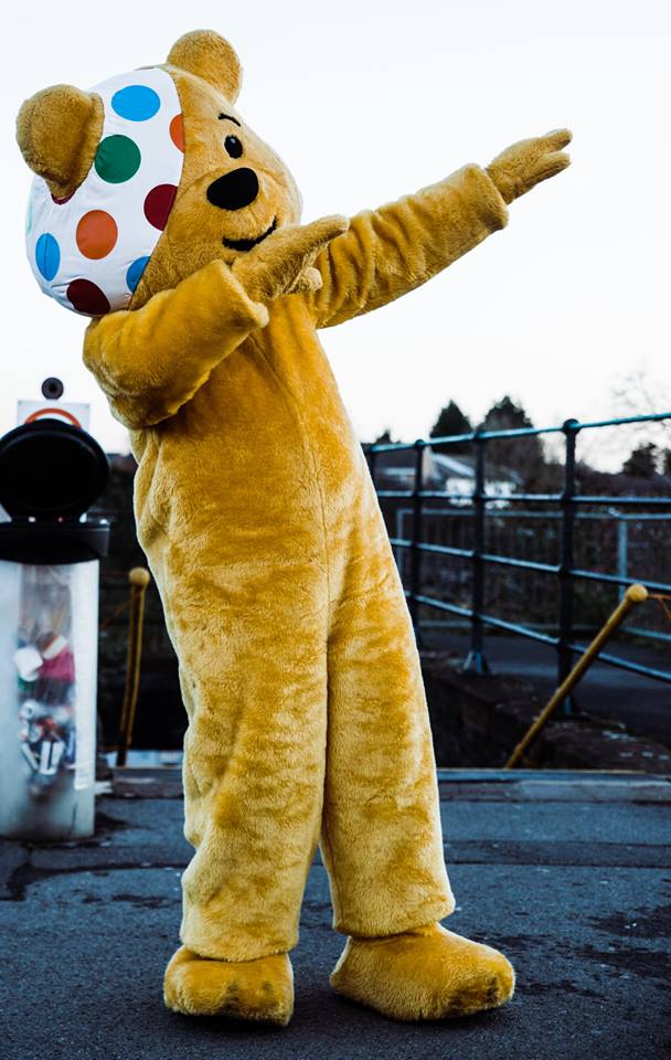 Pudsey Bear dab.