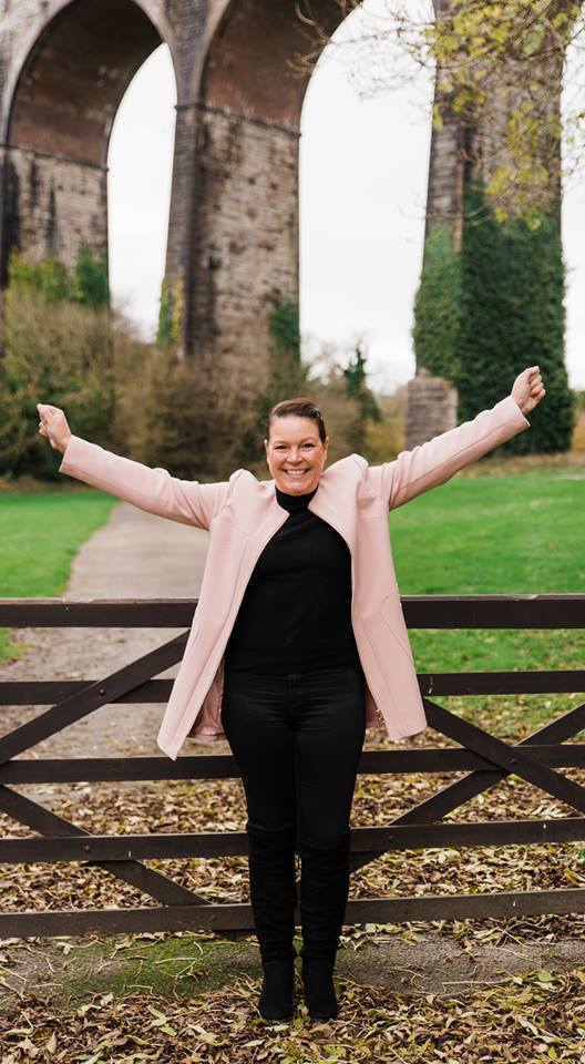 Nicki Ellis embraces life.